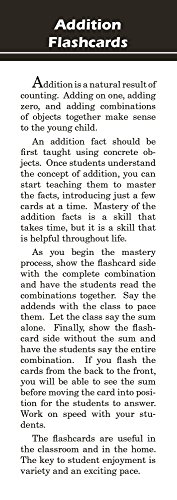 Addition Flashcards - Abeka Elementary Arithmetic Mathematics Flashcards