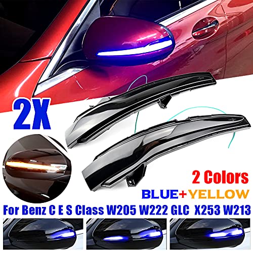 Clignotants séquentiels dynamiques bicolores compatibles W205 X253 W213 - 5