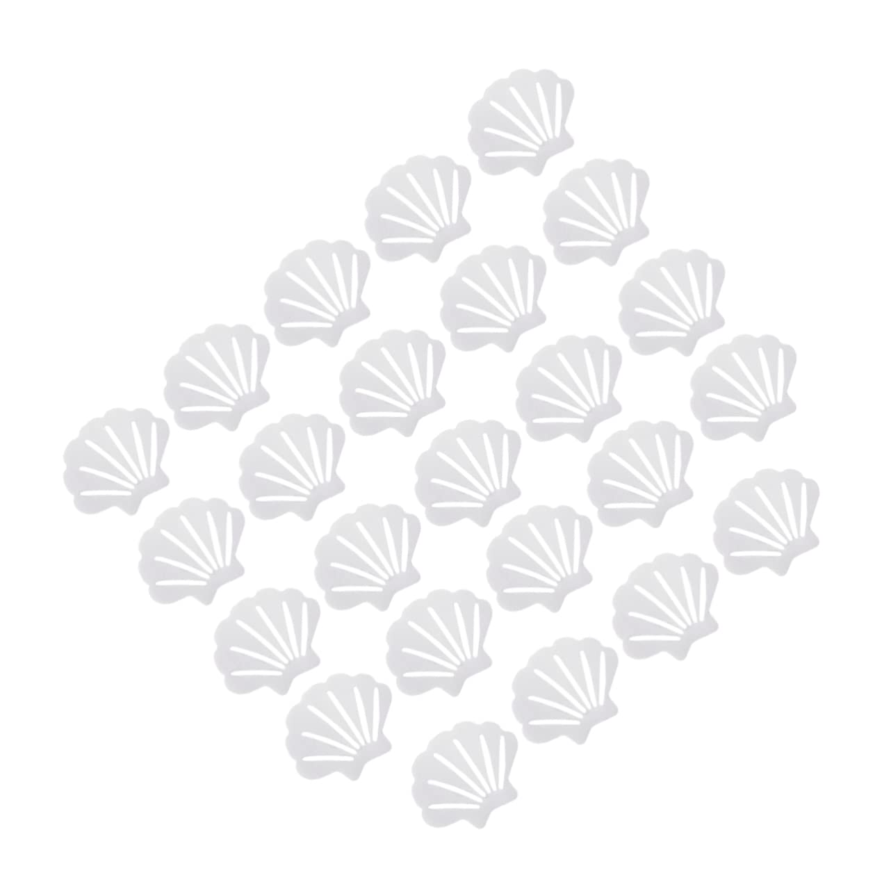 Ciieeo Bathroom Wall Stickers Pcs Nonslip Shower Treads Adhesive Decals for Safety