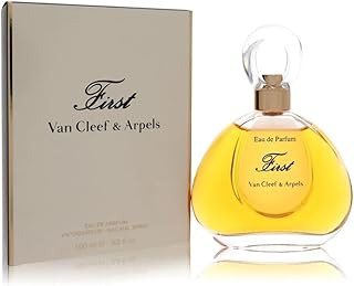 Van Cleef & Arpels First Eau De Parfum Spray para Mulheres, 10 ml, Amarelo