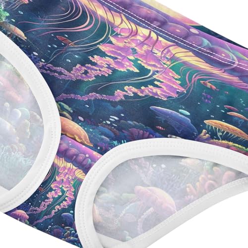 Underwater World Jellyfish Toddler Girls's Underwear 2T 202b86814