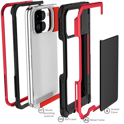 Coque Pixel 9 Pro Fold Ghostek Atomic pliante en métal aramide - 5