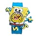 Reloj Niño ZWRY Puede Doblar la Correa Bob Esponja Reloj para niños Silicona Suave Banda Negra Relojes para niños Estudiante Niños Niña Reloj Niño Reloj de Cuarzo Azul Cielo