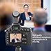 tikysky Camera Microphone, Video Microphone for DSLR Close Interview Shotgun Mic for Canon Nikon Sony Fuji Mic with Windscreen, Compatible with Camera with 3.5mm (1/8