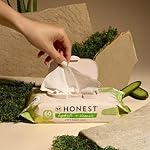 The Honest Company Hydrate + Cleanse Naturally Scented Wipes | Cleansing Multi-Tasking Wipes | 99% Water, Plant Based, Hypoallergenic | Aloe + Cucumber, 60 Count - Image 4