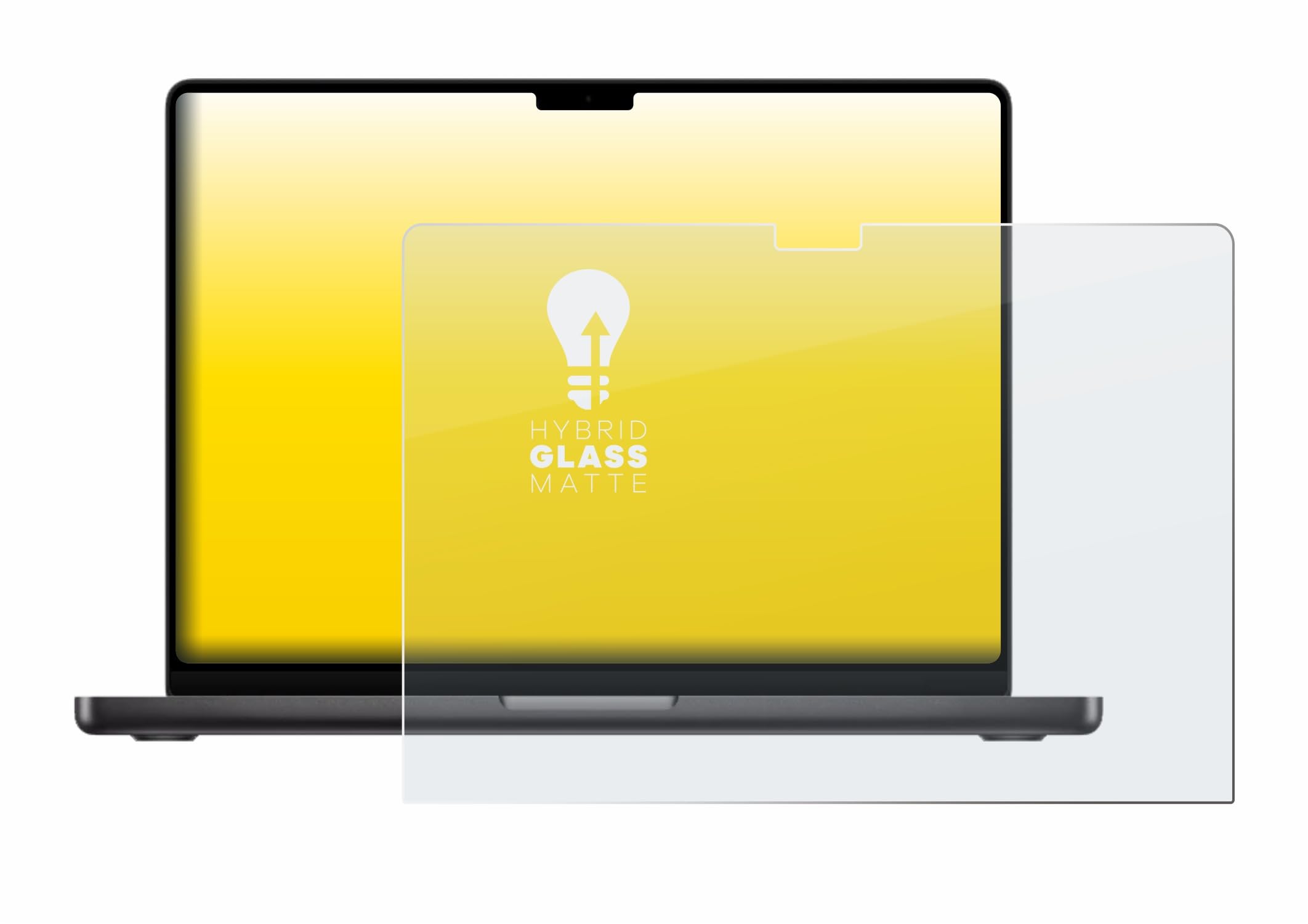 upscreen Pellicola Vetro per Apple MacBook Pro 16" M5 2026