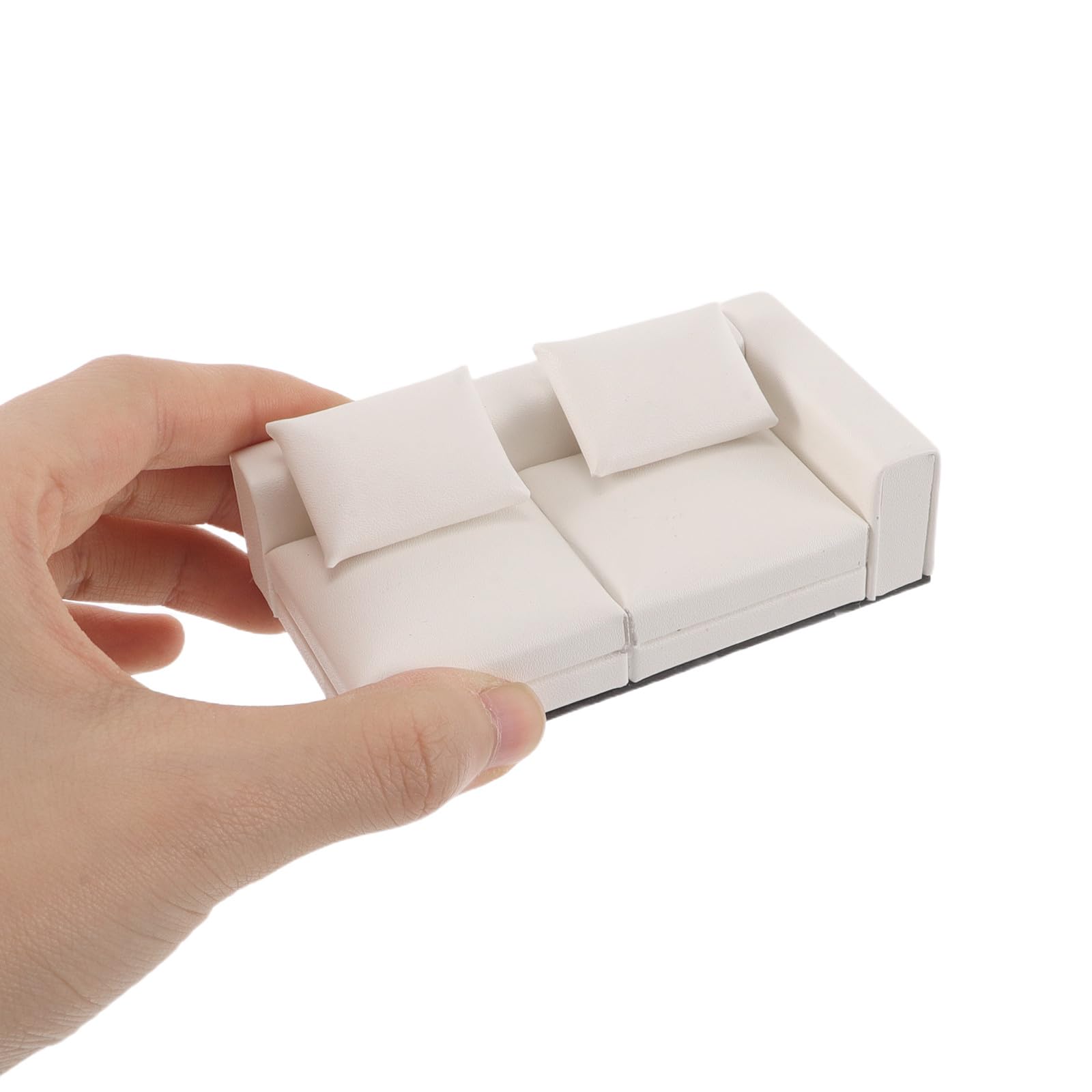 Yardwe Muebles para casa de muñecas: Sofá pequeño para Modelos en Miniatura de casa de muñecas a Escala 1:20 - Mini sofá de Juguete para Sala de Juegos o decoración de Fiestas