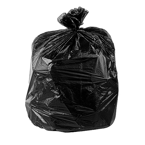 Restaurantware RW Clean 13 Gallon Trash Bags 1000 Light-Duty Garbage Can Liners - Fits 12-16 Gallon Trash Cans Stretchable Black Plastic Bin Liners With Star Seal Bottom by Restaurantware - Image 7