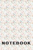  Notebook: Flower Printed Composition Notebook, college notebook