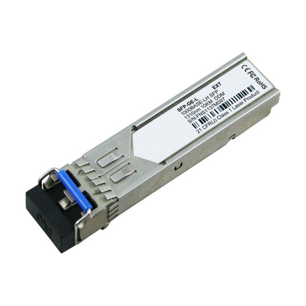 Generic SFP-GE-L for Cisco, 1000BASE-LX/LH SFP transceiver module for MMF and SMF, 1310nm wavelength, 10km, dual LC connector