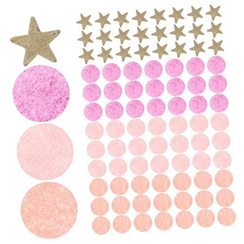 Cabilock 2bags Five-Pointed Star Shape Birthday Confetti Shower Party Decoration Multi-Purpose Table Ornament for Celebrations and DIY Crafts
