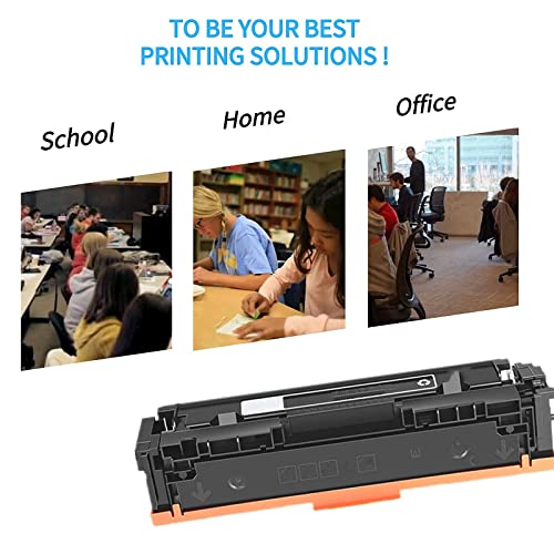 Image of 204A Toner Cartridges 4 Pack Replacement for HP 204A M180nw Toner | Compatible for HP Color Laserjet Pro MFP M180nw M180n M181fw M154a M154nw Printer (Black,Cyan,Yellow,Magenta)