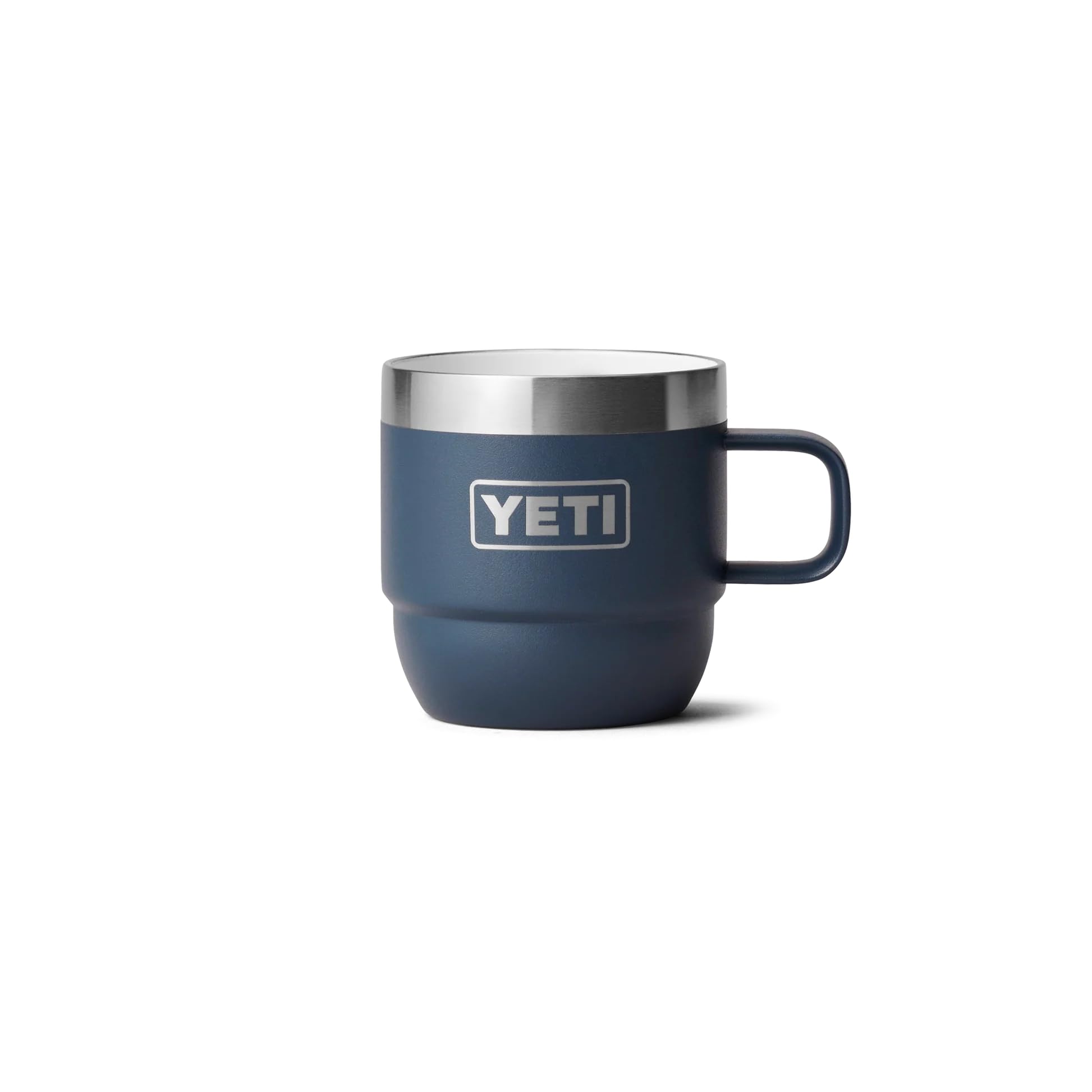 YETI Rambler Stapelbare Tasse Mit DuraSip Keramikbeschichtung, Navy, 2 Pack 6 oz (177 ml)
