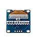 Electronic Components 0.96 Inch OLED I2c IIC LCD Screen Module + F-F Line 12864 128x64 Display