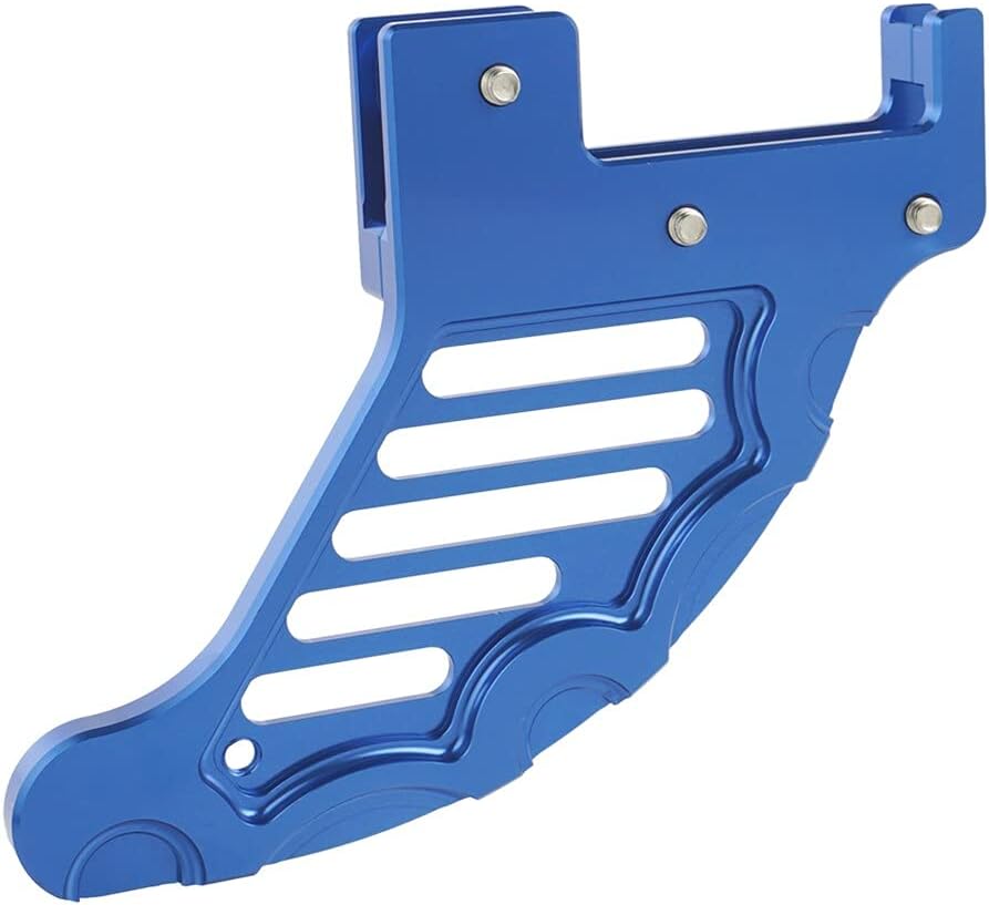 CNC Rear Brake Disc Guard Protector for KTM EXC EXC-F XCW XCF-WSX SXF XC XCF 6 Days TPI 125 250 300 350 400 450 530 2004-2020 (Color : Blue)