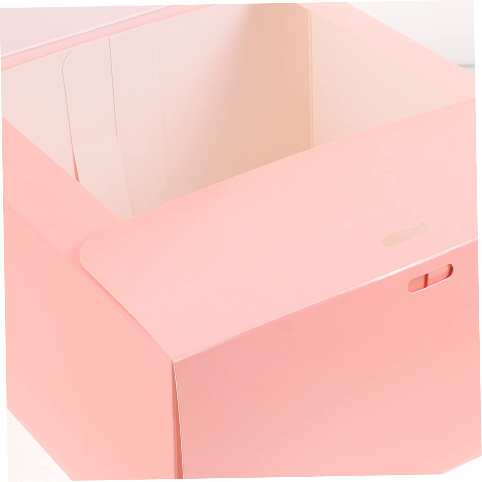 10piezas Cajas De Pastel Elegantes Lazo Para Empaque De Postres Para Cumpleaños Bodas y Celebraciones Especiales Diseño y Ventana Transparente