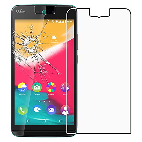 ebestStar - Verre trempé compatible avec Wiko Rainbow Jam 4G Film Protection Ecran Vitre protecteur anti casse, anti-rayure, pose sans bulles [Appareil: 143.1...