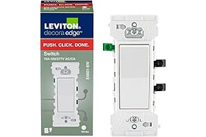Leviton 15 Amp Push Click Done Outlet