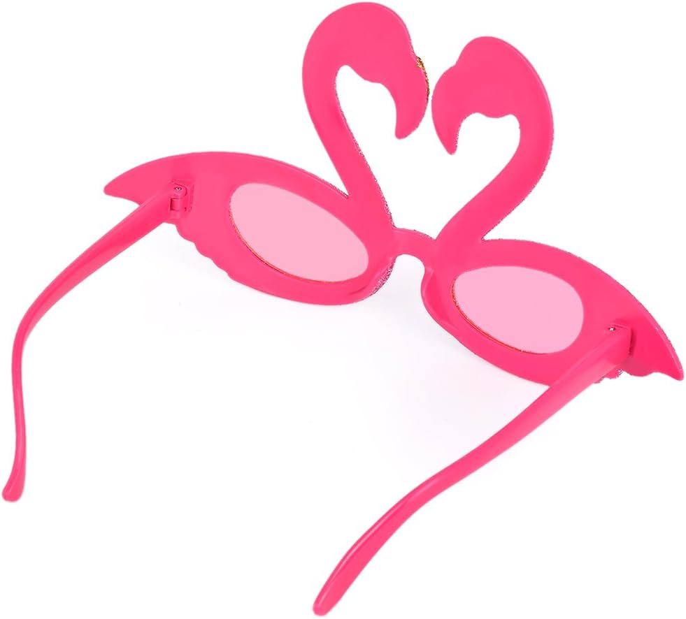 Party Sunglasses Hawaiian Flamingo Sunglasses Novelty Eyewear for Fancy Dress