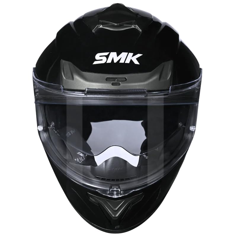 Image of SMK Typhoon Full Face Dual Visor Helmet, ISI DOT ECE 22.06 Certified, Safety Motorcycle Headgear