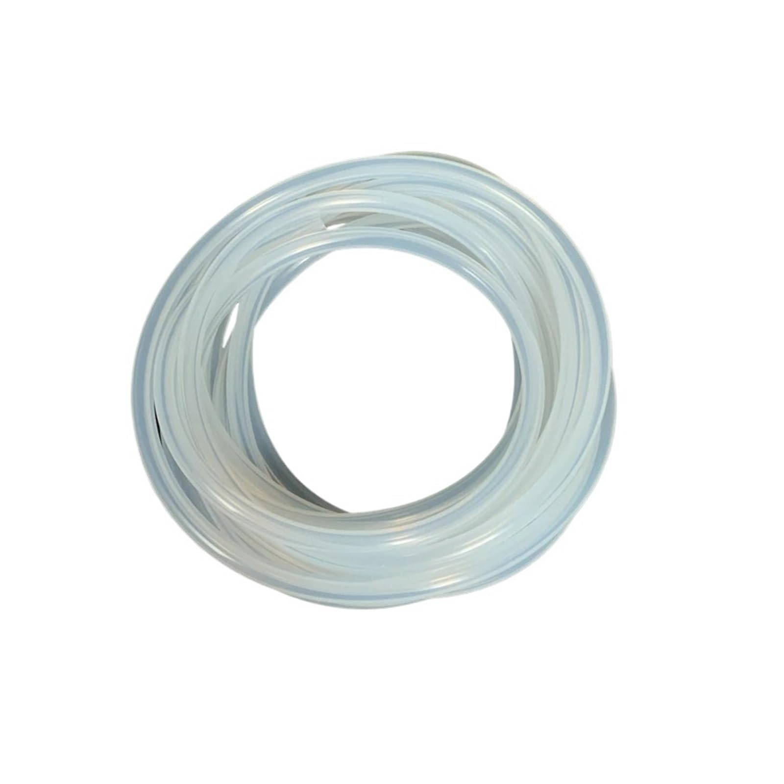 Manguera de tubo silicona Manguera de laboratorio transparente for alta temperatura, identificación de tubería de silicona, 0,8mm ~ 12,7mm(5M_ID 8X 12MM)