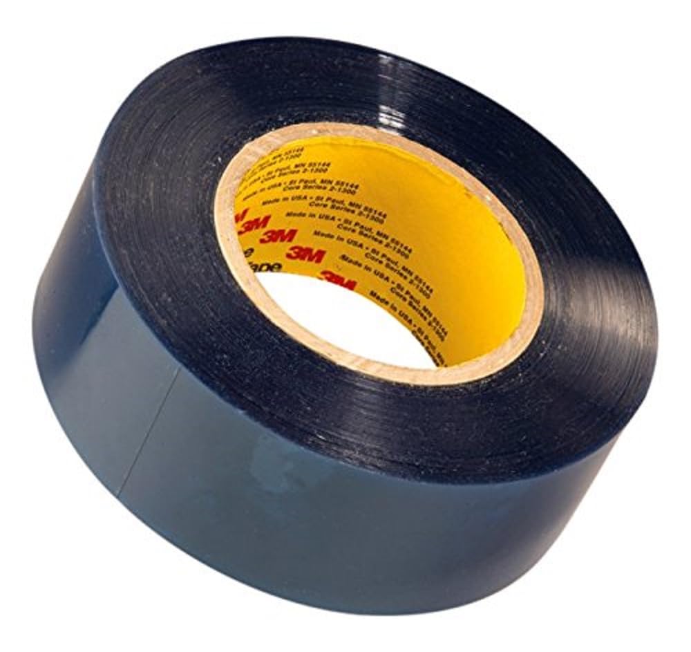 3M 8901 Poly Masking Tape for Powder Coating, 25 mm x 66 m, 0.06 mm, Blue, Pack of 36