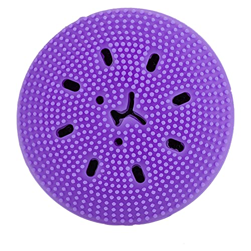 MOUMOUTEN Gesichtsreinigungsbürste, Silikon wasserdichtes Gesichtsmassagegerät Peeling und Fettreinigungsbürste für die Tiefenreinigung Täglicher Entferner(Lila)