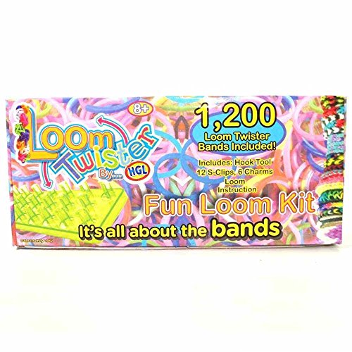 Preisvergleich Produktbild LOOM TWISTER Fun Loom Kit 1200 Set
