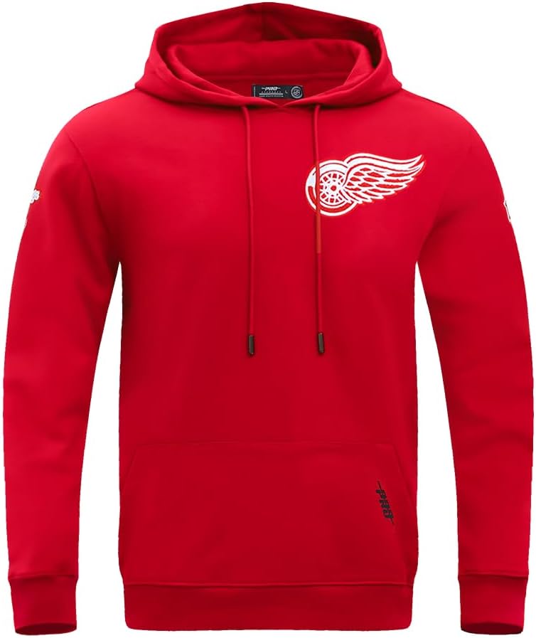 Pro Standard Mens NHL Classic Chenille Pull Over Hoodie