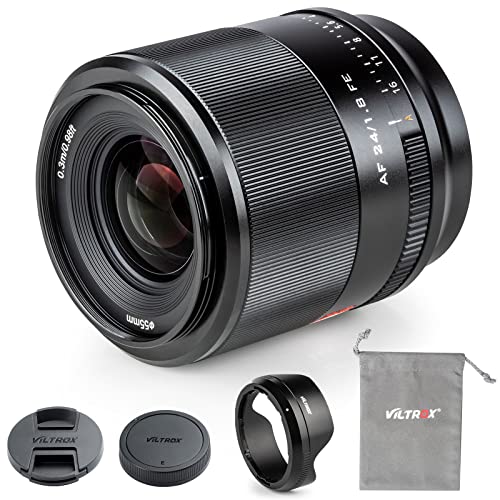 Amazon | VILTROX 広角単焦点レンズ AF 24mm F1.8 STM フル