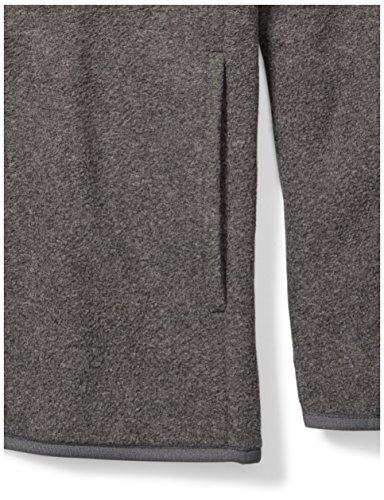 Image of Amazon Essentials Boys and Toddlers' Polar Fleece Full-Zip Mock Jacket, Insulated, Long Sleeve