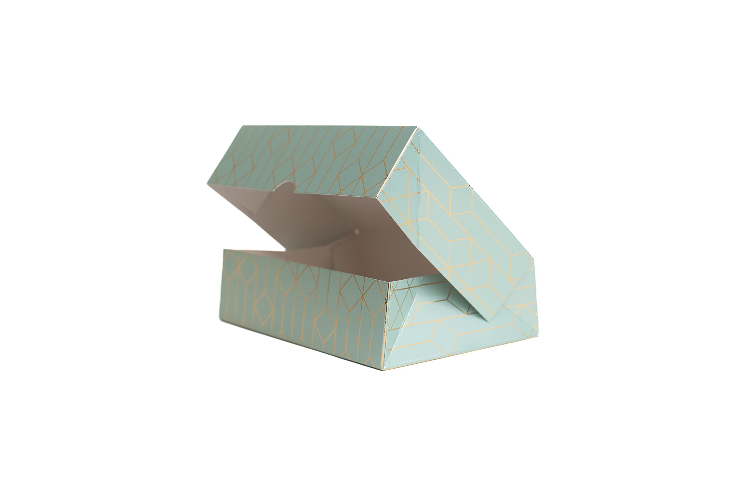 Boîtes cadeau à la menthe poivrée par 100 pour gâteaux et biscuits de fête