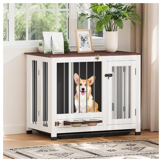 Multi-Functional Wooden Dog Crate Furniture
