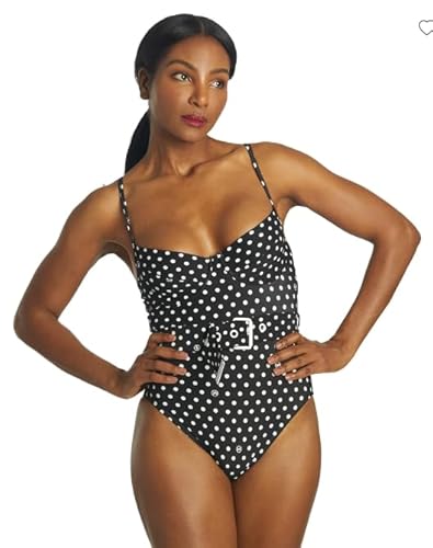 Kikitextiles KTPN-055 Polka Dots Print Premium Nylon Spandex Fabric - Ultra-Soft & Stretchy 4-Way Stretch Fabric By The Yard - Perfect For Activewear And Swimsuit Fabric thumb #5