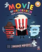Movie Wordsearch Film & Cinema Puzzles - Horror Movies (Popcorn Movie Wordsearch) 1699350922 Book Cover