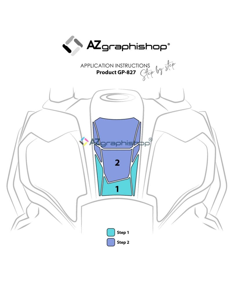 Tankpad Harz 3D Für BMW R 1250 R 2022-2023 - Graues Design Made In Italy