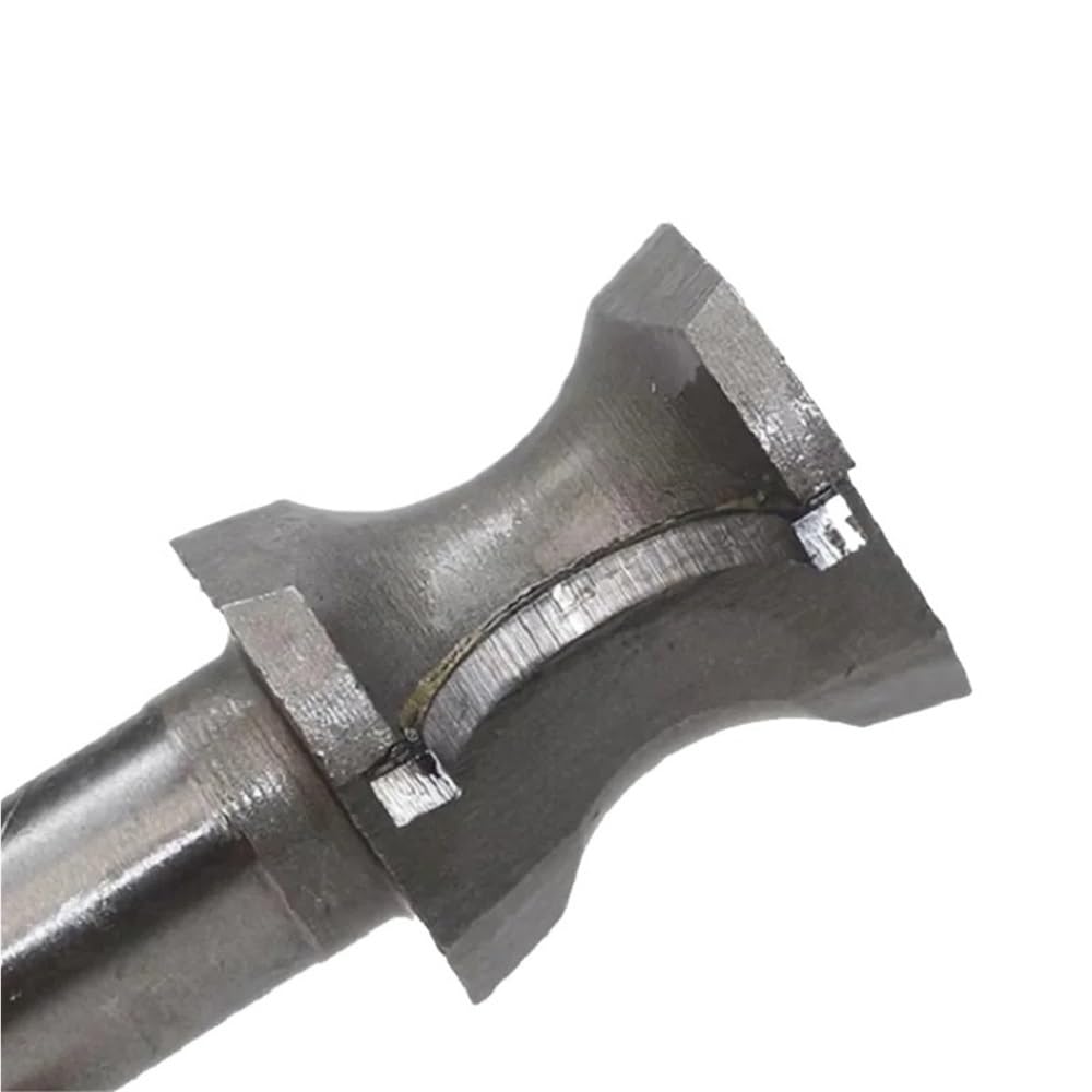 1 pezz0 Fresa Legno Semitonda, Codolo 12.7Mm / 6.35Mm