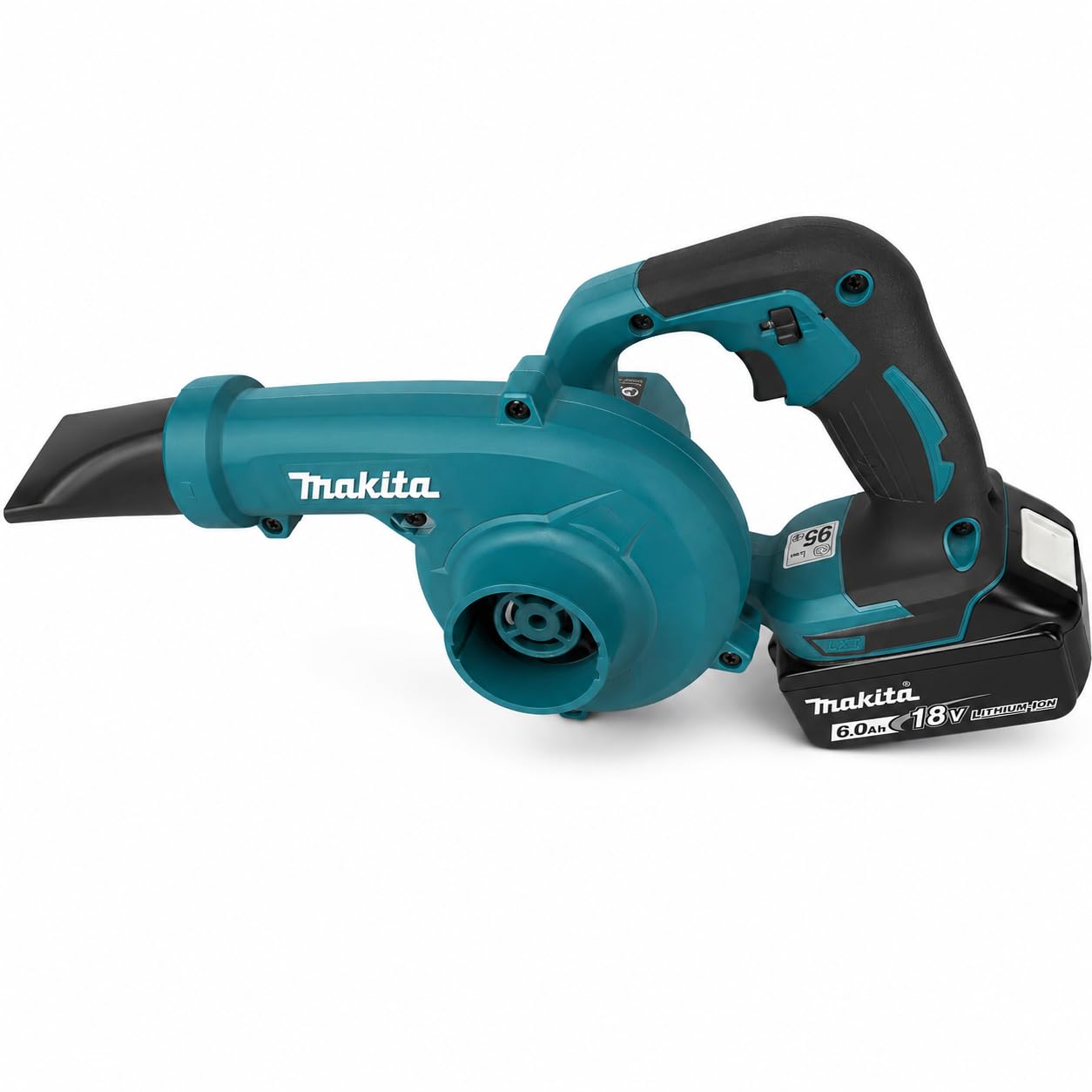 LFTools zestaw dysz dmuchawy akumulatorowej do Makita BU01, BU02 i XBU05, 2-częściowy, do wiercenia otworów i dysz szerokich, czarny