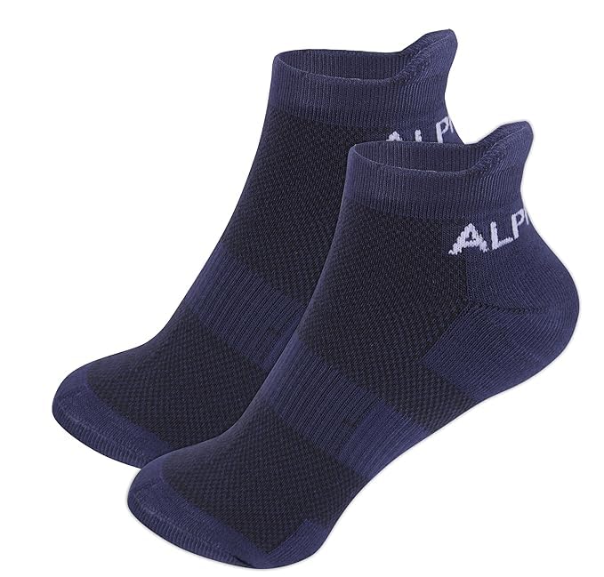 ALPHA Unisex Terry Cotton Ankle Socks for Men & Women | Daily & Office wear | Casual & Sports socks | Free Size socks | Multicolour | Pack of 3 Pairs3