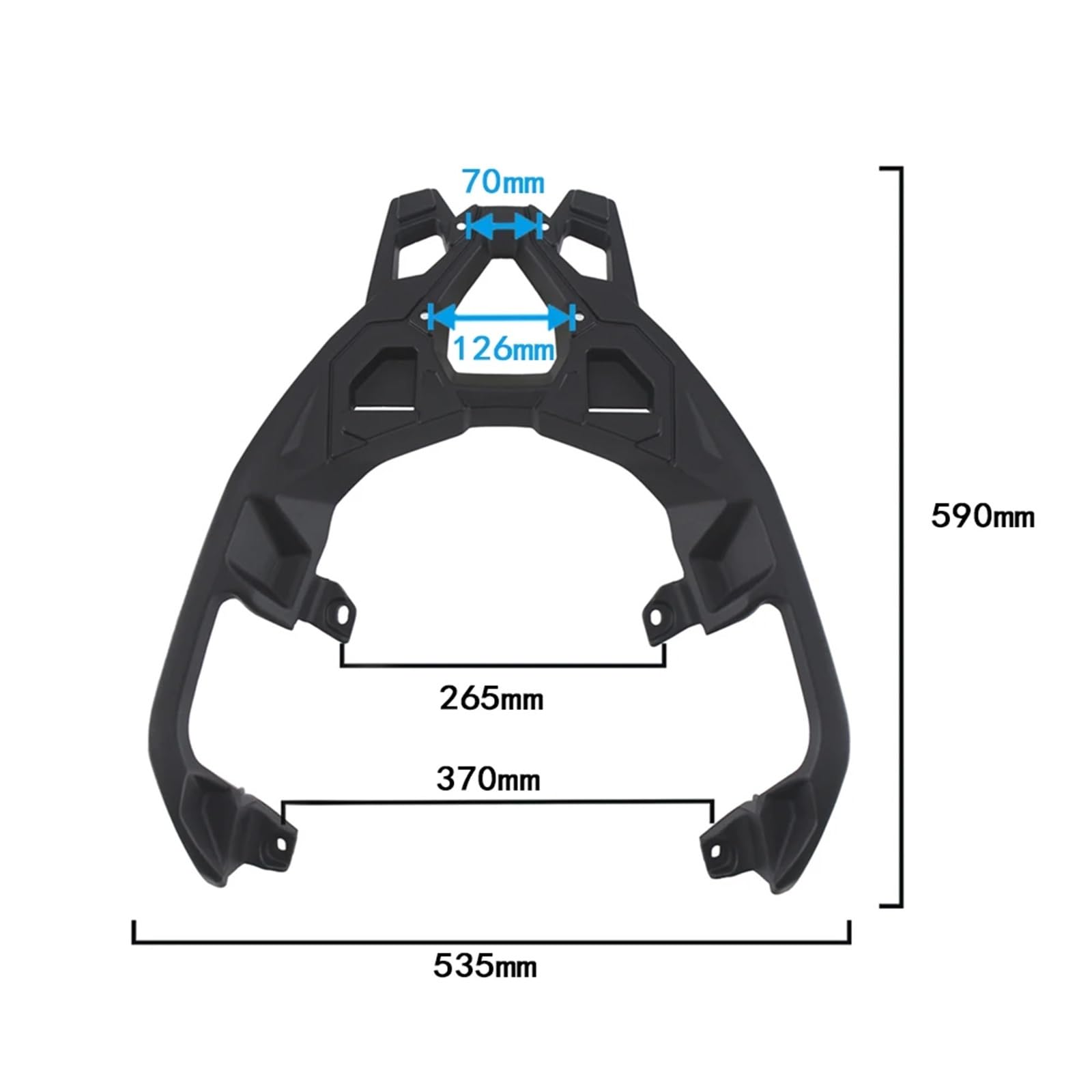 Motorrad Gepäckträger Hinten C400GT C400X - Aluminium Halterung