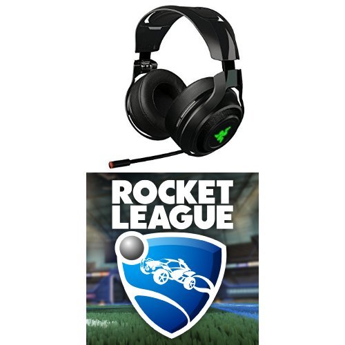 Razer ManO'War Wireless 7.1 Surround Sound Gaming Headset & Rocket League [Online Game Code] Bundle
