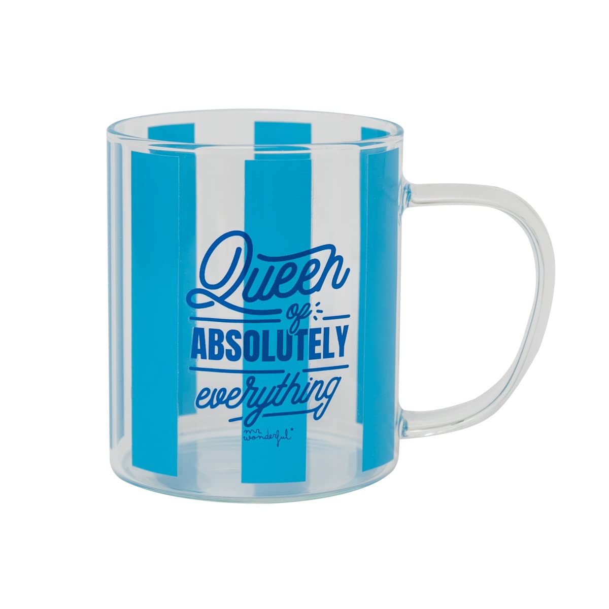 Mr. Wonderful Tazza In Porcellana Con Frase Motivazionale – Adatta A Microonde E Lavastoviglie
