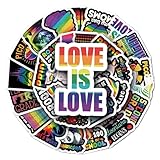 Vinyl-Aufkleber, bunt, Cartoon-Graffiti, wasserdichte Aufkleber für Laptop, Wasserflasche, Koffer, Skateboard, Tagebuch, 50 Stück, für Teenager und Erwachsene