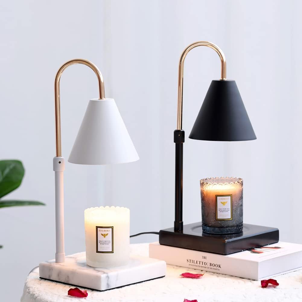 Lampada Scaldacandele Con Timer E Altezza Regolabile - Ideale Per Atmosfera E Decorazione - Foto 4
