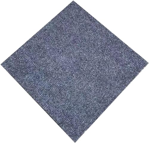 ROHCGHC Losetas de moqueta Autoadhesivas, Alfombra en losas autoadhesiva, Alfombra Cuadrada losetas, for Pisos, Bricolaje, de 12 * Pulgadas for Uso residencial y Comercial(Color5,20pcs)