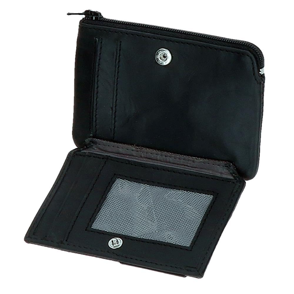 Pepe Jeans Hilltop Porte-Monnaie avec Porte-Cartes Gris 11 x 7 x 1,5 cm Cuir by Joumma Bags, Gris, Talla única, Porte-Monnaie avec Porte-Cartes