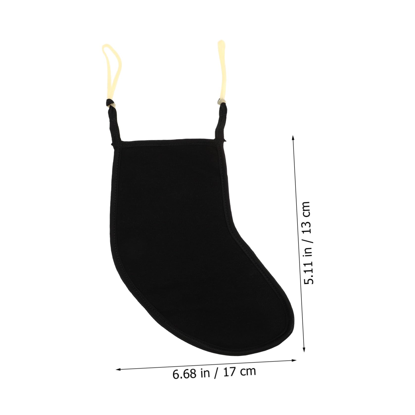 BESPORTBLE Almohadilla Cómoda para Mentonera de Violín de Franela Negra, Diseño Ligero y Compacto, Fácil de Transportar, Adecuado para Actuaciones y Práctica del Violín Estilo Aleatorio