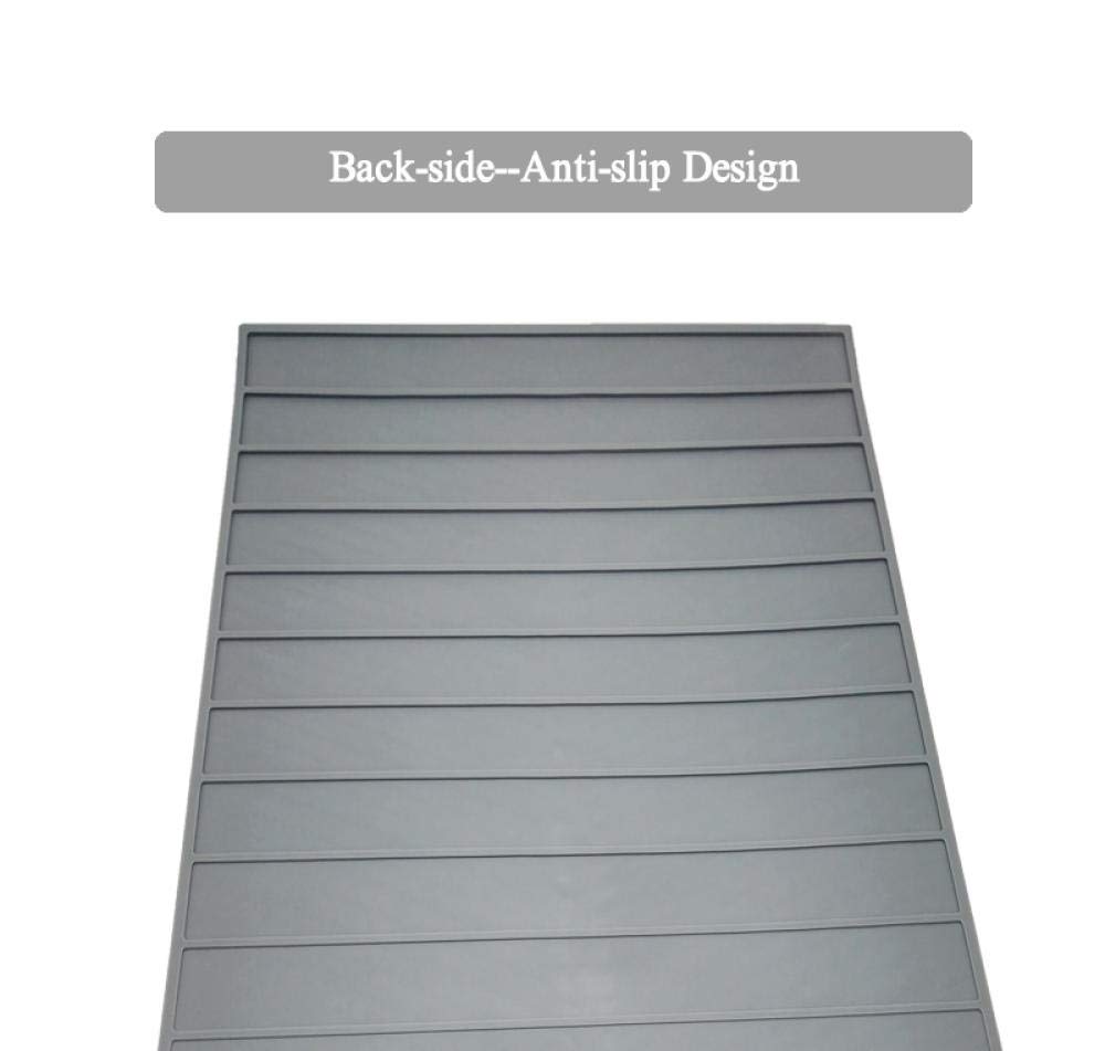 Mata Premium Heat Resistant Tableware Dishwasher Durable Cushion Pad Podkładka na stół obiadowy Podkładka-Szara_Mała,Podkładki pod gorące naczynia(Grey,S)