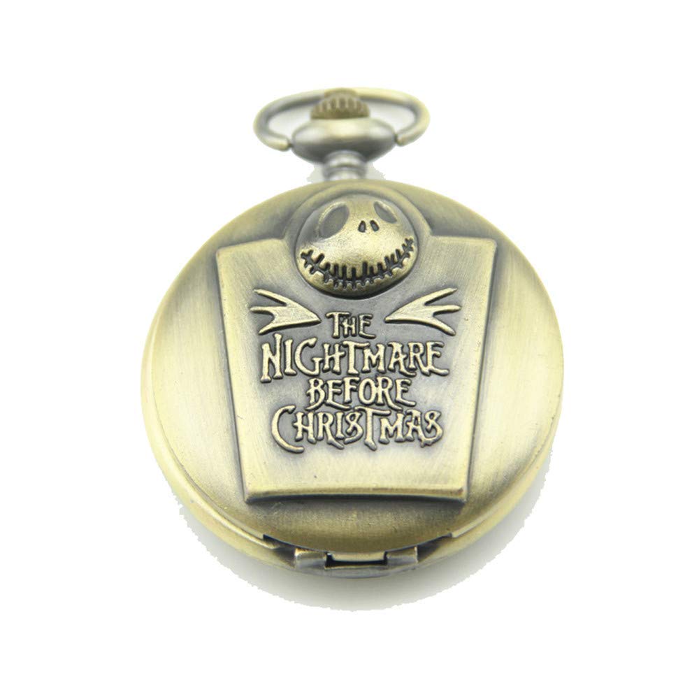 Reloj de Skullpocket de Letra Colgante evita alergias en muñecas con este collar retro mujer