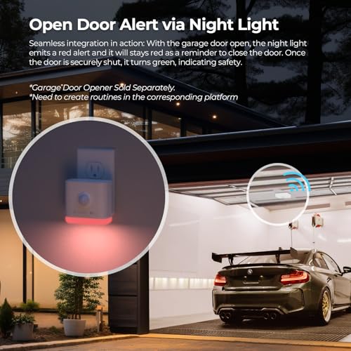 Image of THIRDREALITY Smart Night Light-T,Support Matter Over Thread,3-in-1 RGB Color Night Light with Motion & Illumination Sensor,Local Control,Work with Home Assistant,Apple Home,Alexa,Google Home&Homey
